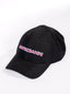 Casquette Lines Noir / Neon Pink