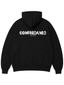 Hoodie Lines Black / Metallic Silver