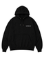 Hoodie Lines Black / Metallic Silver