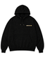 Hoodie Lines Black / Metallic Gold