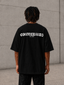 T-Shirt Lines Black / Metallic Silver