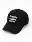 Casquette CREW Black
