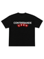 T-Shirt Crew Hearts Black / Red