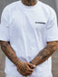 T-Shirt Lines White / Grey
