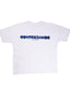T-Shirt Lines White / Chrome Blue