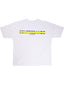 T-Shirt Lines White / Neon Yellow