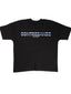 T-Shirt Lines Black / Chrome Blue