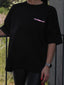 T-Shirt Lines Black / Chrome Pink